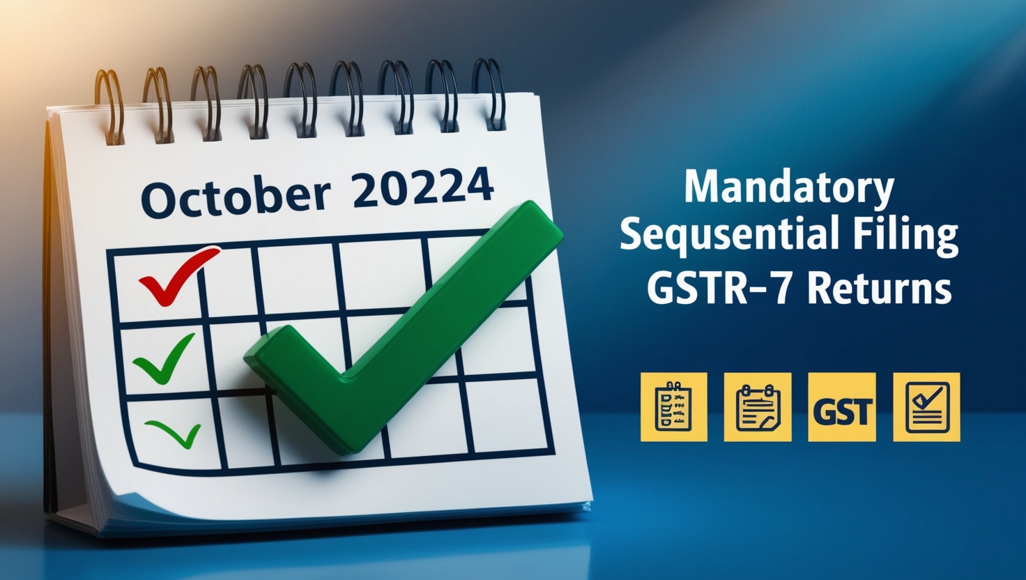 mandatory Sequential Filing of GSTR-7 Returns